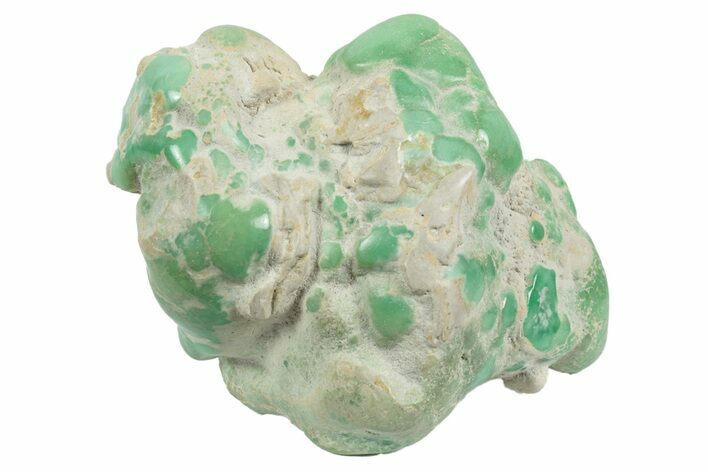 Polished Pastel Green Variscite Stone - Amatrice Hill, Utah #248392